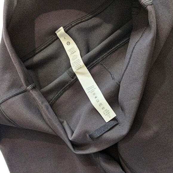 Lululemon Wunder Train High Rise Tights, Black, 25" Athletic, Size 6 - Picture 6 of 9